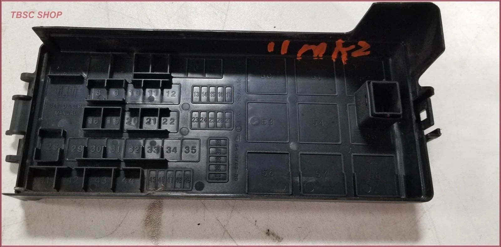 Fuse Box Relay Module Cover for Lincoln MKZ (2010–2013) BH6T-14290-A