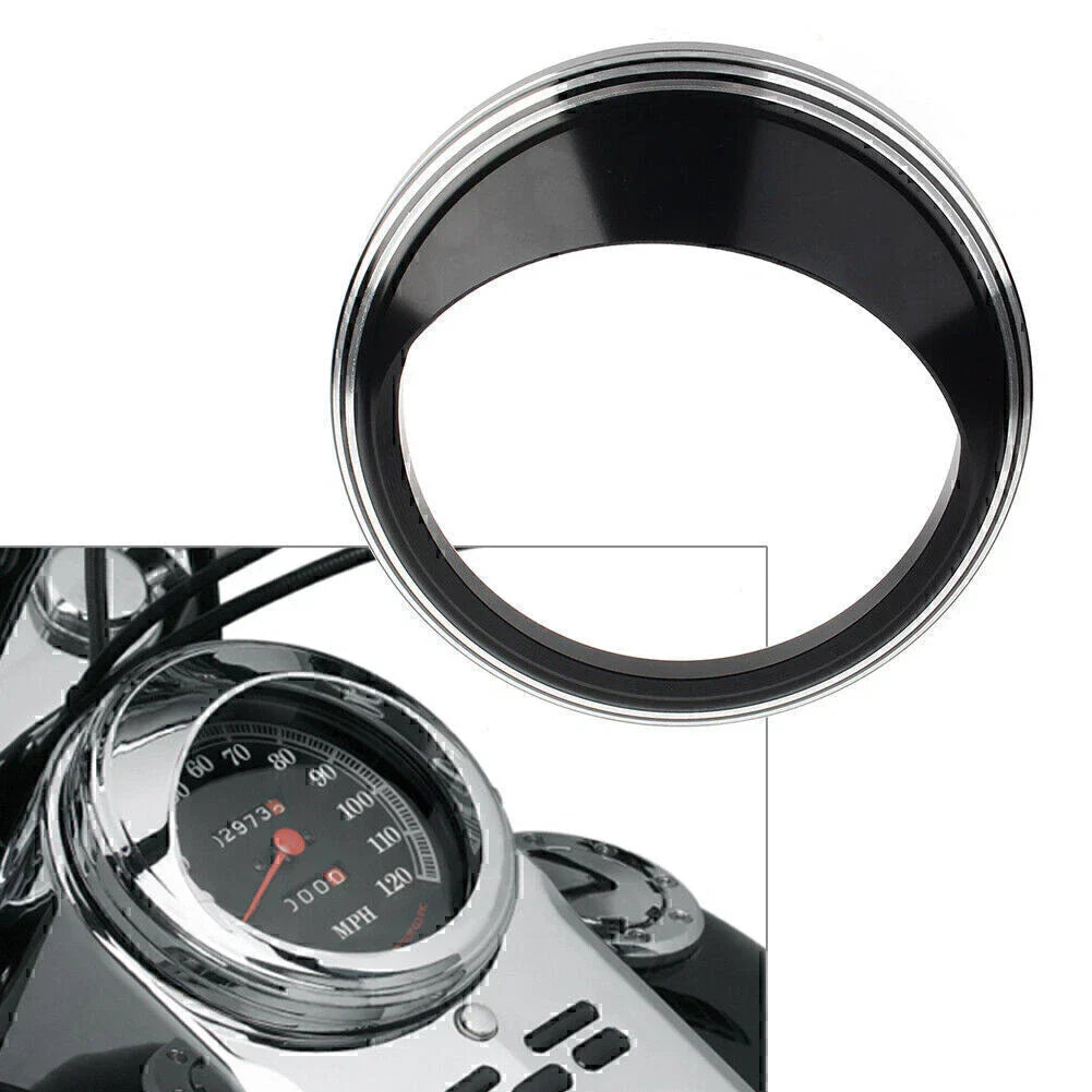 5" Speedometer Gauge Bezel Covers for Harley Road Glide Custom (2015-2023)