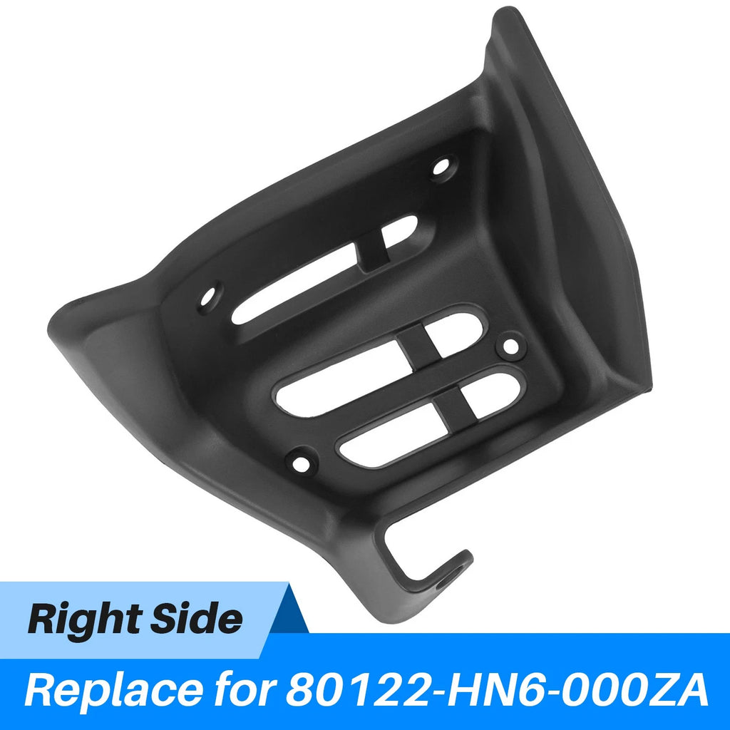 Right Side Splash Guard for Honda TRX250EX (2001–2005) Textured Black