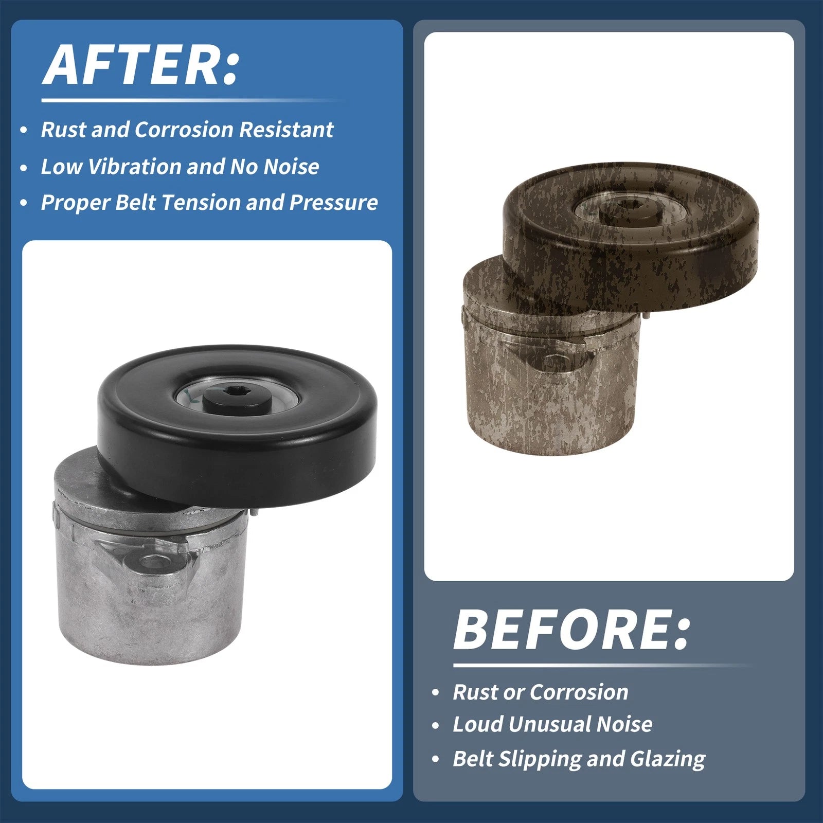 Belt Tensioner for Suzuki Baleno (1995–2002) No. 1754077EA3/1754077EA1 Metal