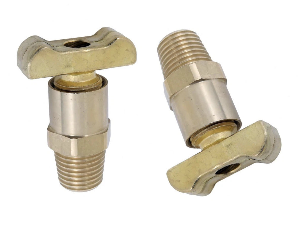 2Pcs Brass Drain Tap for MerCruiser (22-16951A1, 22-16951Q1, 22-87238)