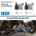 2X Front Lower Ball Joints for Honda Civic (2012–2018) K500234/51220TR0A01