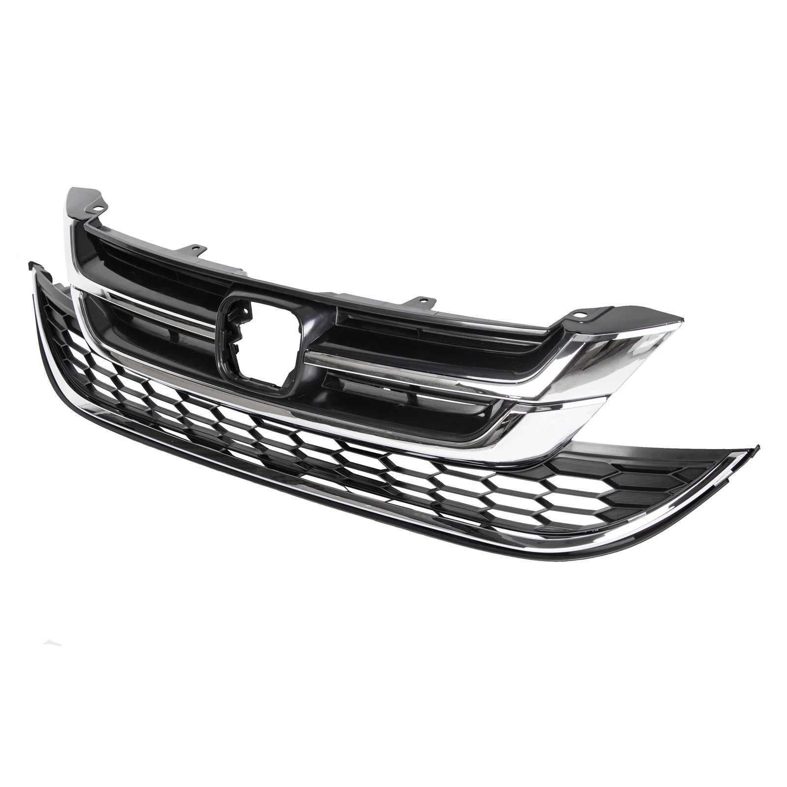 Chrome Upper Grille Mesh for Honda CR-V (2010–2011)