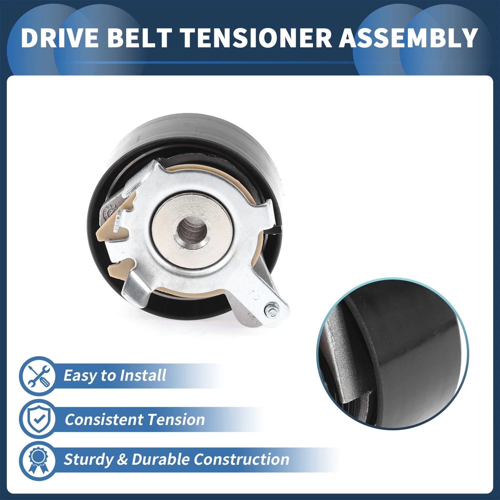Belt Tensioner for Ford B-Max 1.0 EcoBoost (2012–2024) No.CM5G6K245EB