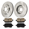 Front Vented Brake Rotor and Pads Kit for Pontiac G6 (2005–2010)