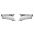 Set of 2 Steel Rear Bumper End Caps for Ford Ranger (2019–2023) Chrome