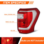 Right Side Chrome Outer Tail Light Stop Brake Lamp for Ford Expedition (2018–2021)