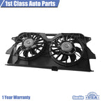 Dual Radiator Fan with Motor for Chrysler Town & Country, Dodge Grand (2005–2007)
