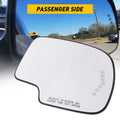Heated Turn Signal Mirror Glass Passenger Side RH for Chevy GMC Cadillac (2003-200)