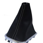 Automatic Shift Boot for Kia Forte (2010–2013) Carbon Fiber Gray Stitch