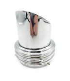 Carburetor Velocity Stack Polished Aluminum 2 Barrel for Universal Fit (—)