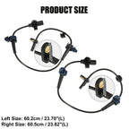 2X ABS Wheel Speed Sensor for Honda Civic IX (57475TV0E01/57470TV0E01)