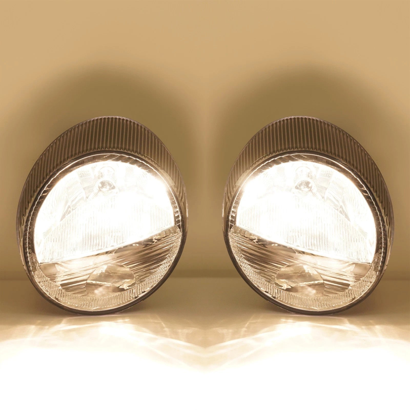 Set of 2 Headlights for Ford Thunderbird (2002-2005)