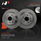 Rear Disc Brake Rotors for Nissan 350Z (2003–2008)