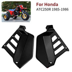 Black Radiator Shrouds for Honda ATC250R (1985–1986) Left & Right Covers