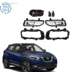 Set of 2 Halogen Fog Lights for Nissan Kicks (2017–2019)