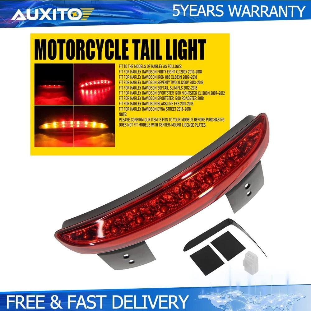 LED Stop Brake License Plate Tail Light for Harley Davidson Sportster 883 (2004–2023)