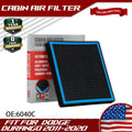 HEPA Cabin Air Filter for Dodge Durango (2011–2020) Jeep Grand Cherokee (2011–2021)