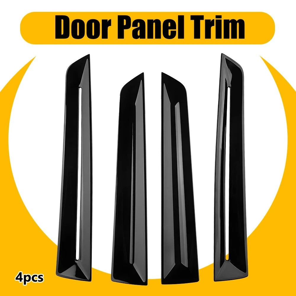 4X Inner Door Panel Trim Strip Covers for Honda Civic (2022–2025)