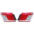 Set of 2 TYC Outer Tail Light Lamp Assemblies for Lexus ES350 (2010–2012)