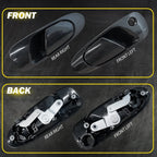 Set of 4 Door Handles for Honda Civic (1992–1995) - Right Left Front Rear