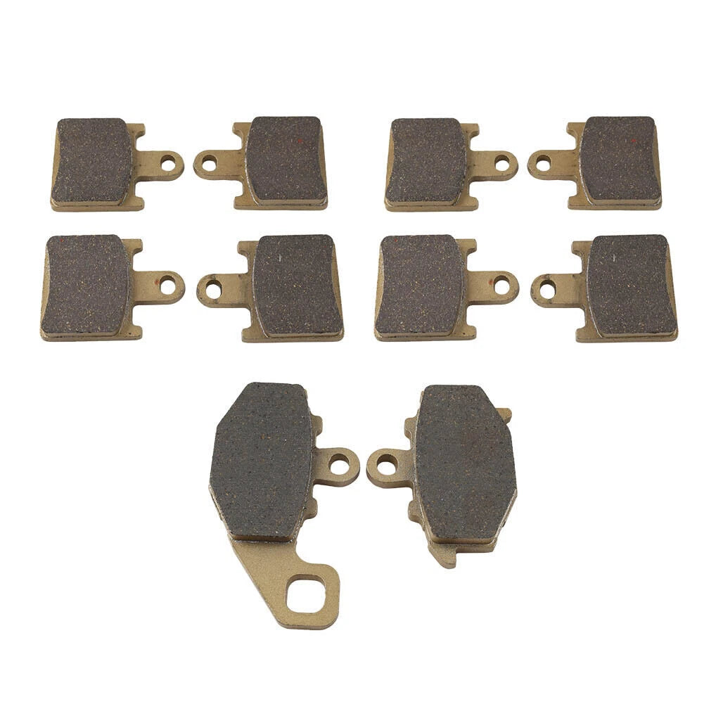 Brake Pads for Kawasaki ZX6R ZX 600 (2007–2016) - Champagne Gold