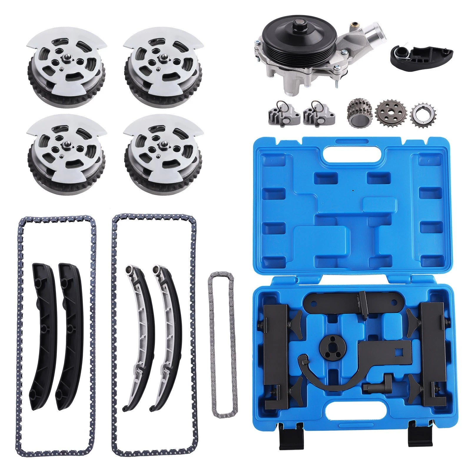 Timing Chain Kit with Tensioners & Guides for Jaguar XK/XKR X150 (2009) AJ812119