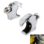 4PCS Front Fork Windshield Clamps for Harley Sportster XL883 1200 (1988–2023)