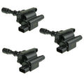 Set of 3 NGK Direct Ignition Coils for Hyundai Santa Fe, Kia Amanti (2001–2006)