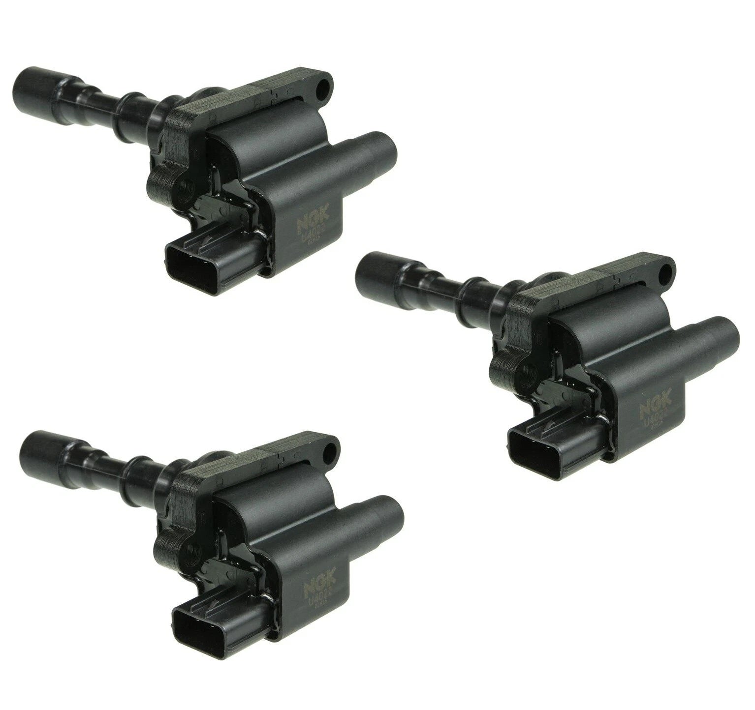 Set of 3 NGK Direct Ignition Coils for Hyundai Santa Fe, Kia Amanti (2001–2006)