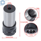 2" Straight Shank ER40 Collet Chuck Tool Holder Precision Machining 3.5"