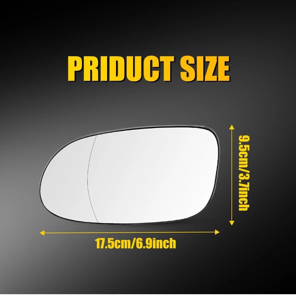 Left Side Heated Mirror Glass for Mercedes-Benz CLK350 (2006–2009) OE 2098100121