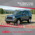 Rear Upper/Lower Suspension Control Arm Kit for Jeep Liberty (2002–2007)