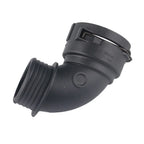 2x Upper Radiator Coolant Hose Plastic BLK for Unknown Vehicle