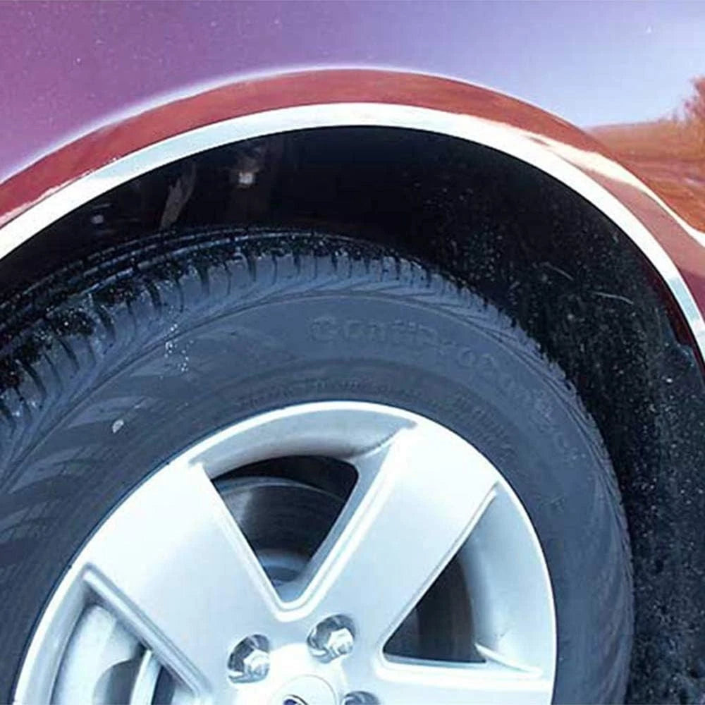 Luxury Stainless Short Fender Trim 3M 4pc for Ford Fusion (2006–2009)