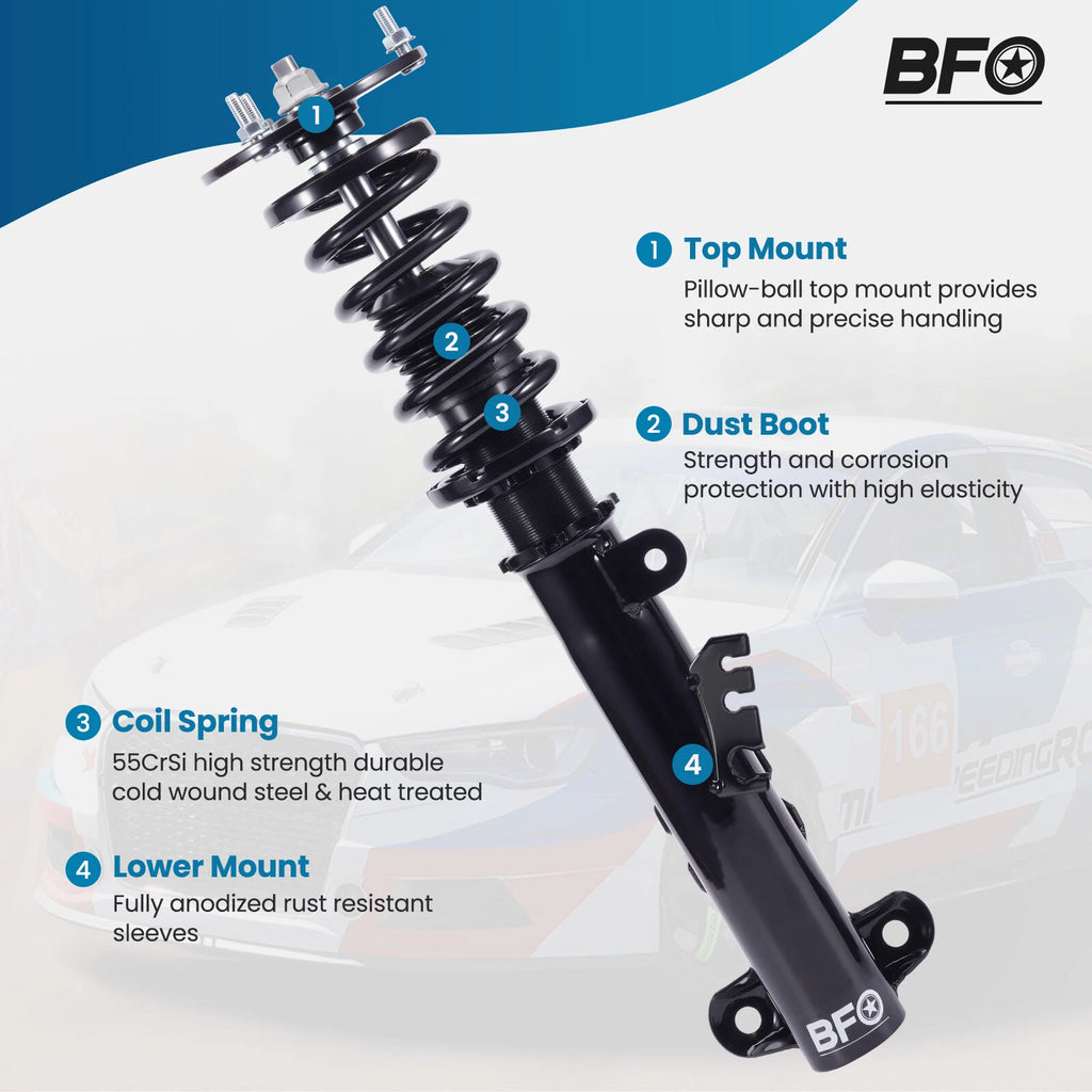 Coilovers for BMW 3 Series E36 (1991-1999) Adjustable Height Suspension Kit