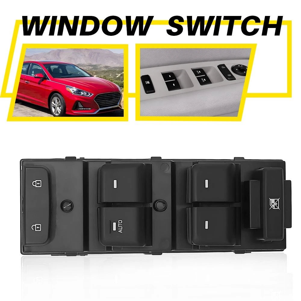 Power Window Switch for Hyundai Sonata (2015–2019) 93570-C1000 H