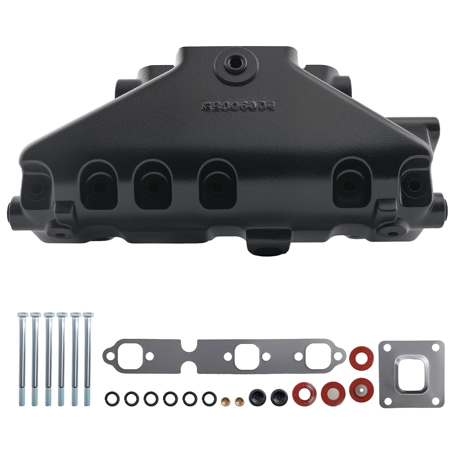 Marine Dry Joint Exhaust Manifold Riser Kit for Mercruiser GM 4.3L V6 (2002–Present)