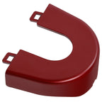 Ignition Switch Panel Trim for Harley Road Glide (2015–2023) Wicked Red Denim