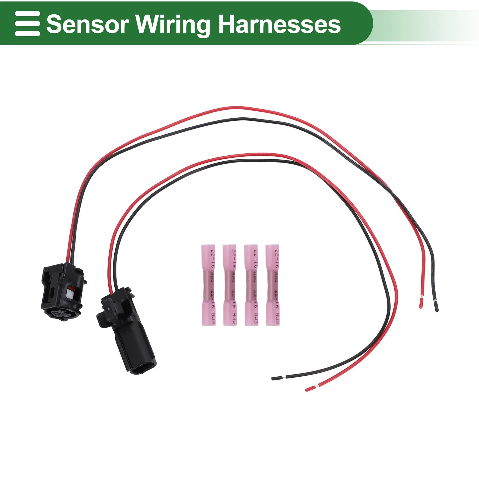 Set of 2 Pin Sensor Wiring Harnesses for Toyota Prius (2010–2024) No. 8951647070