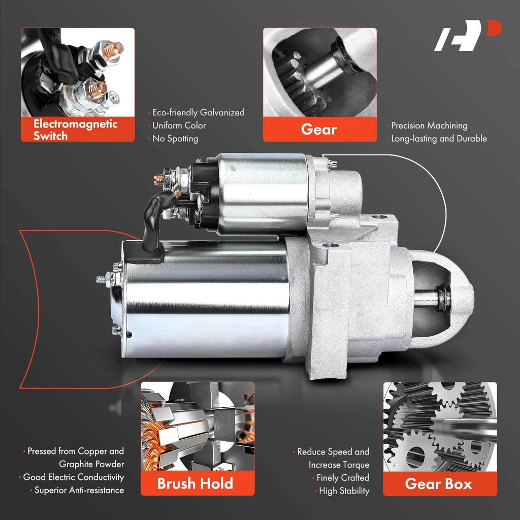 Starter Motor for Chevy Silverado 2500 HD GMC Sierra 3500 (2002)