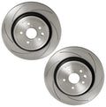 Brembo 2X Rear Slotted 345mm Brake Disc Rotors for Lexus GS F RC F (2016–2021)