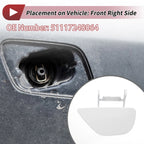 Washer Nozzle Cover Cap No.51117248064 for BMW 535i GT (2010–2017) White