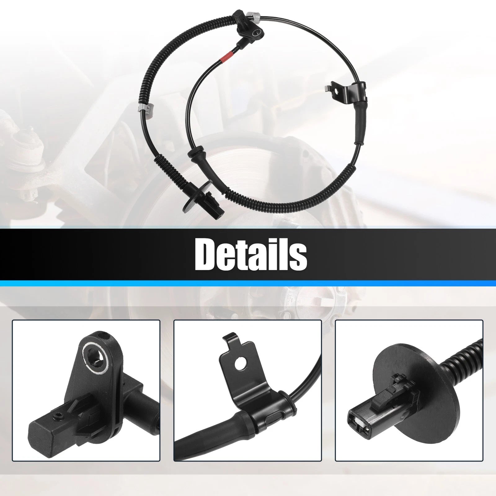 Front Right ABS Wheel Speed Sensor for Hyundai Santa Fe (2001–2006) No. 956712B100