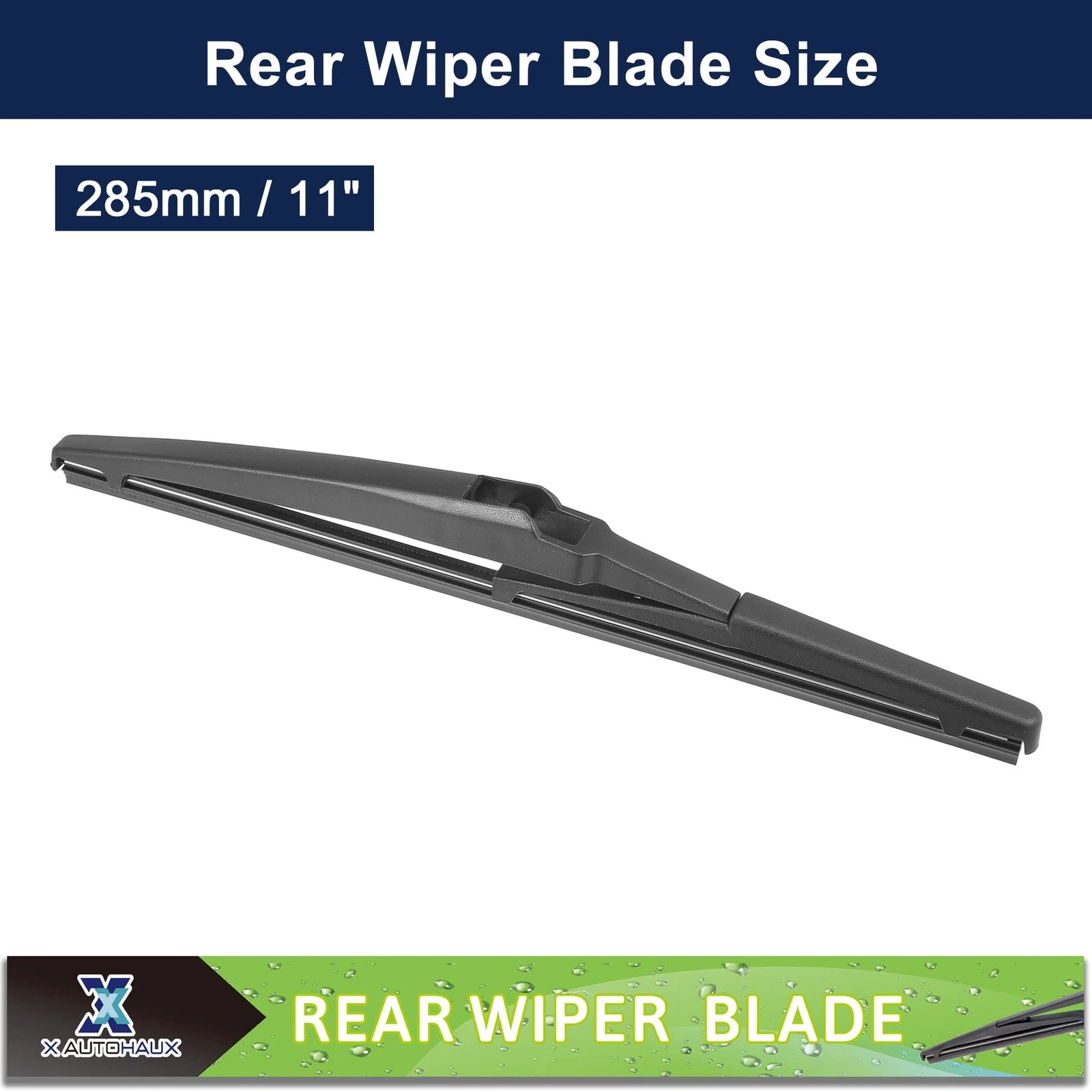 2X Rear Windshield Wiper Blades for Chevrolet HHR (2006–2011)