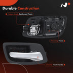 2X Rear Interior Door Handle for Chrysler 300 (2011-2016)
