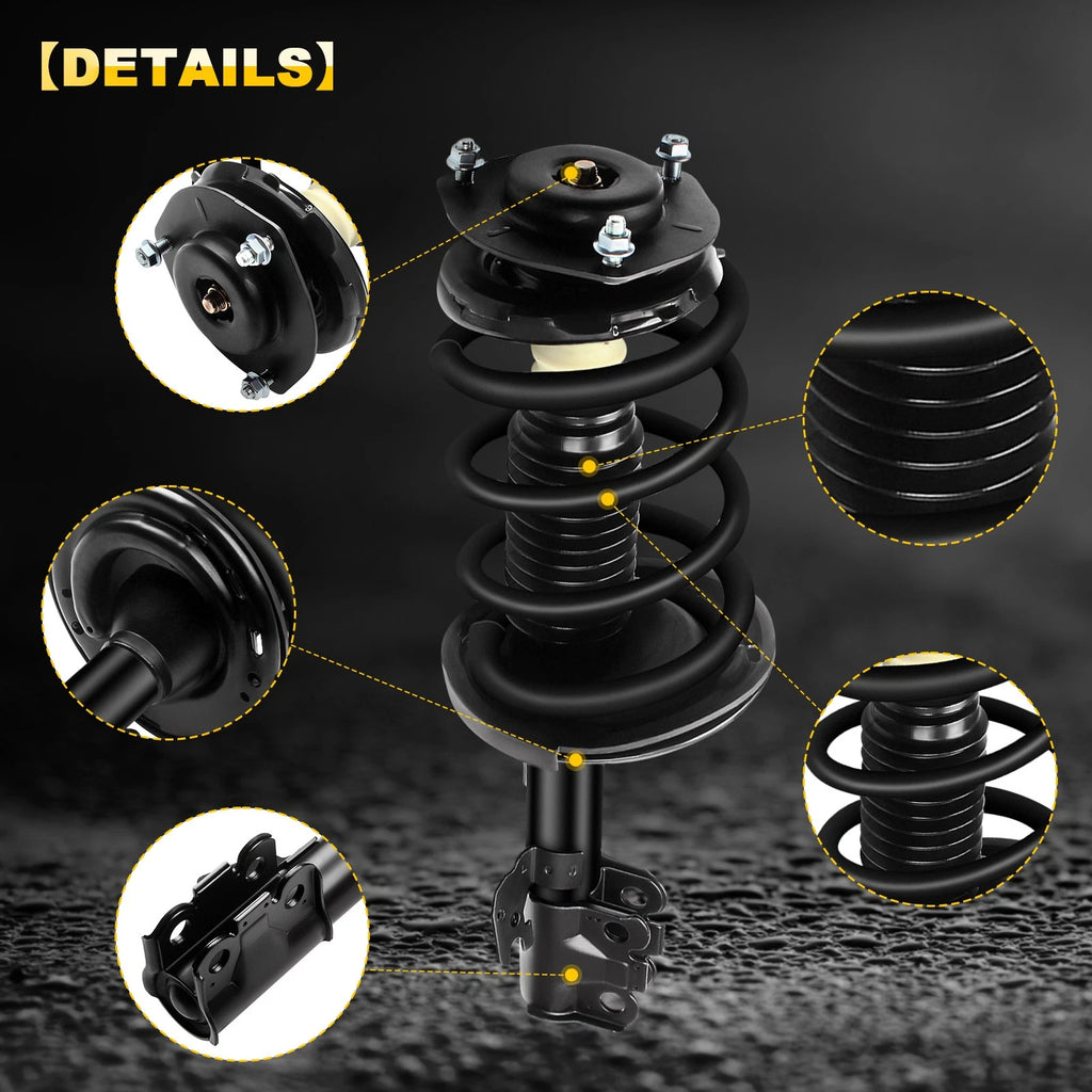 Set of 2 Complete Front Struts for Toyota Camry Avalon (2007–2011)