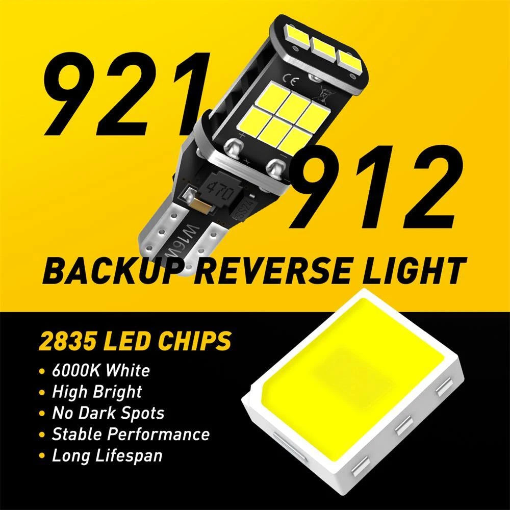 2X LED Back Up Reverse Light Bulbs for Ford F150 (2006â2014)