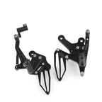 Adjustable Rearsets Foot Pegs for Kawasaki Ninja 250 400 (2018–2022) Titanium