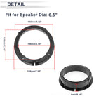 2X Speaker Spacer Ring for Skoda Fabia (6.5")
